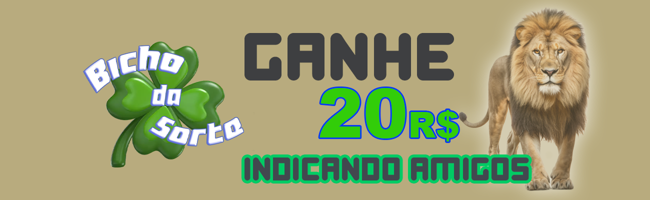 Indique e ganhe no Jogo do Bicho